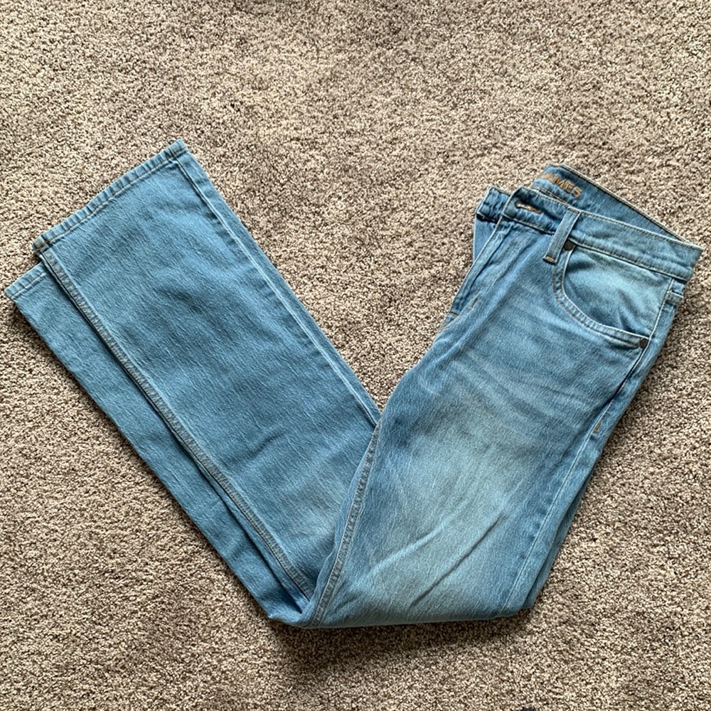 NWOT 33wx32L Cody James straight stackable jeans
